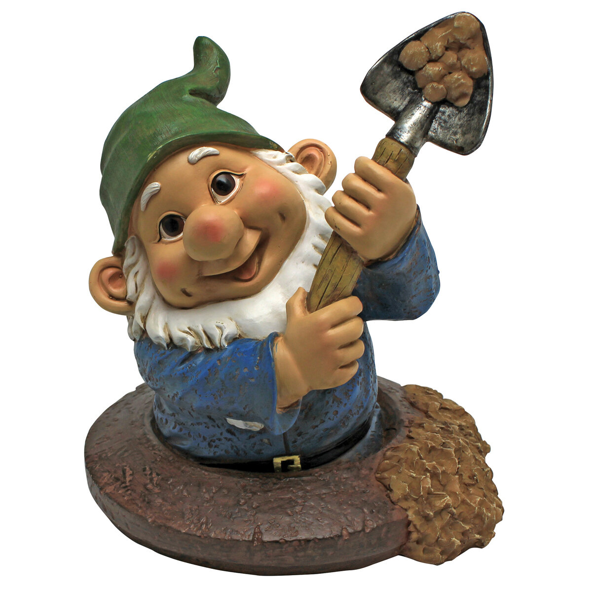 Shoveling Sam The Garden Gnome Statue