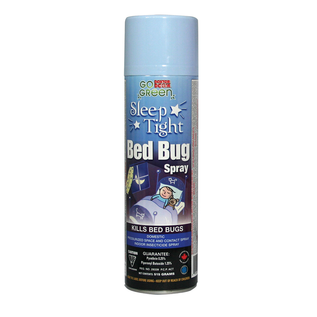 Go Green Sleep Tight Bed Bug .25% Pyr. 515 g