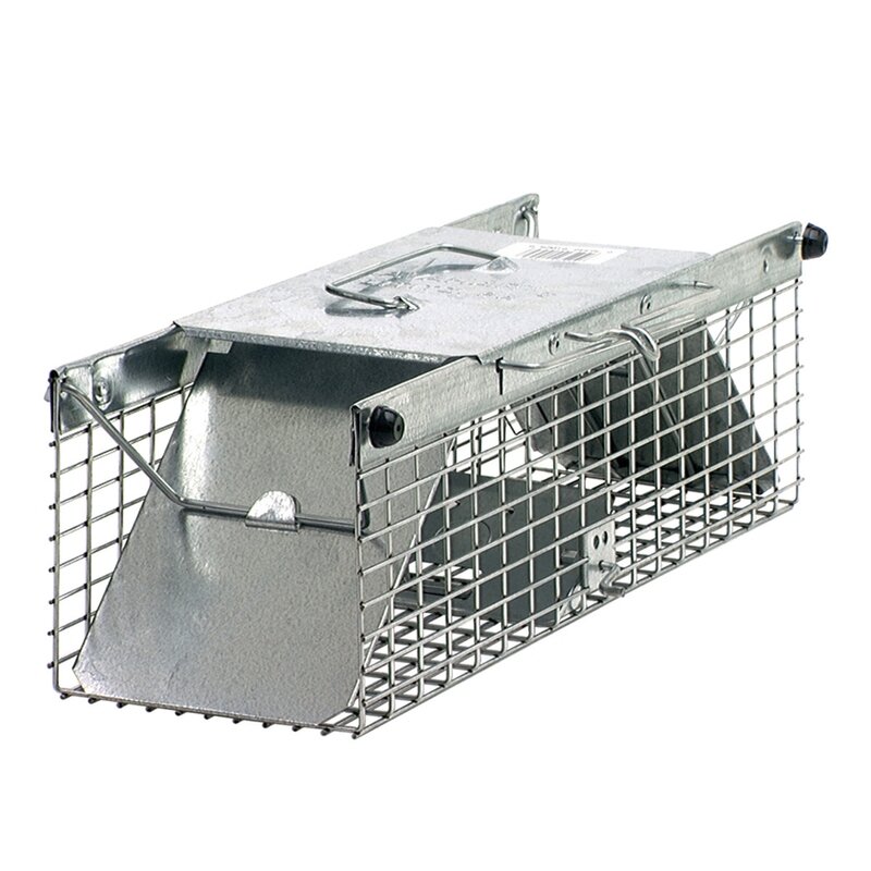Racoon Trap 2 Gravity Doors 36x10x12 Racoon Trap 2 Gravity Doors 36x10x12