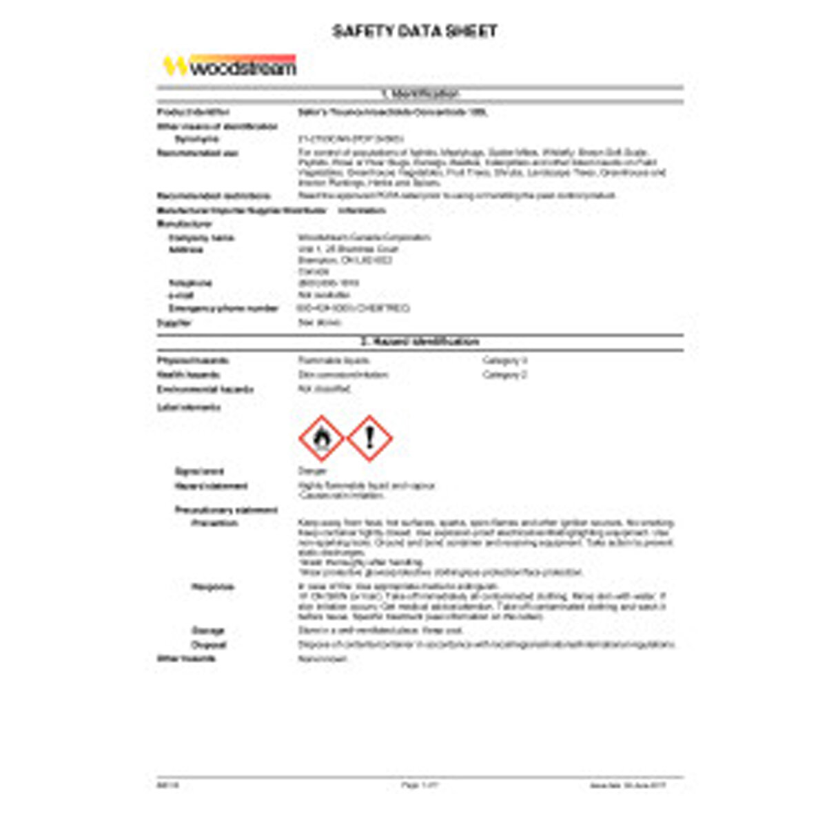 Safers Trounce Insecticide 120L