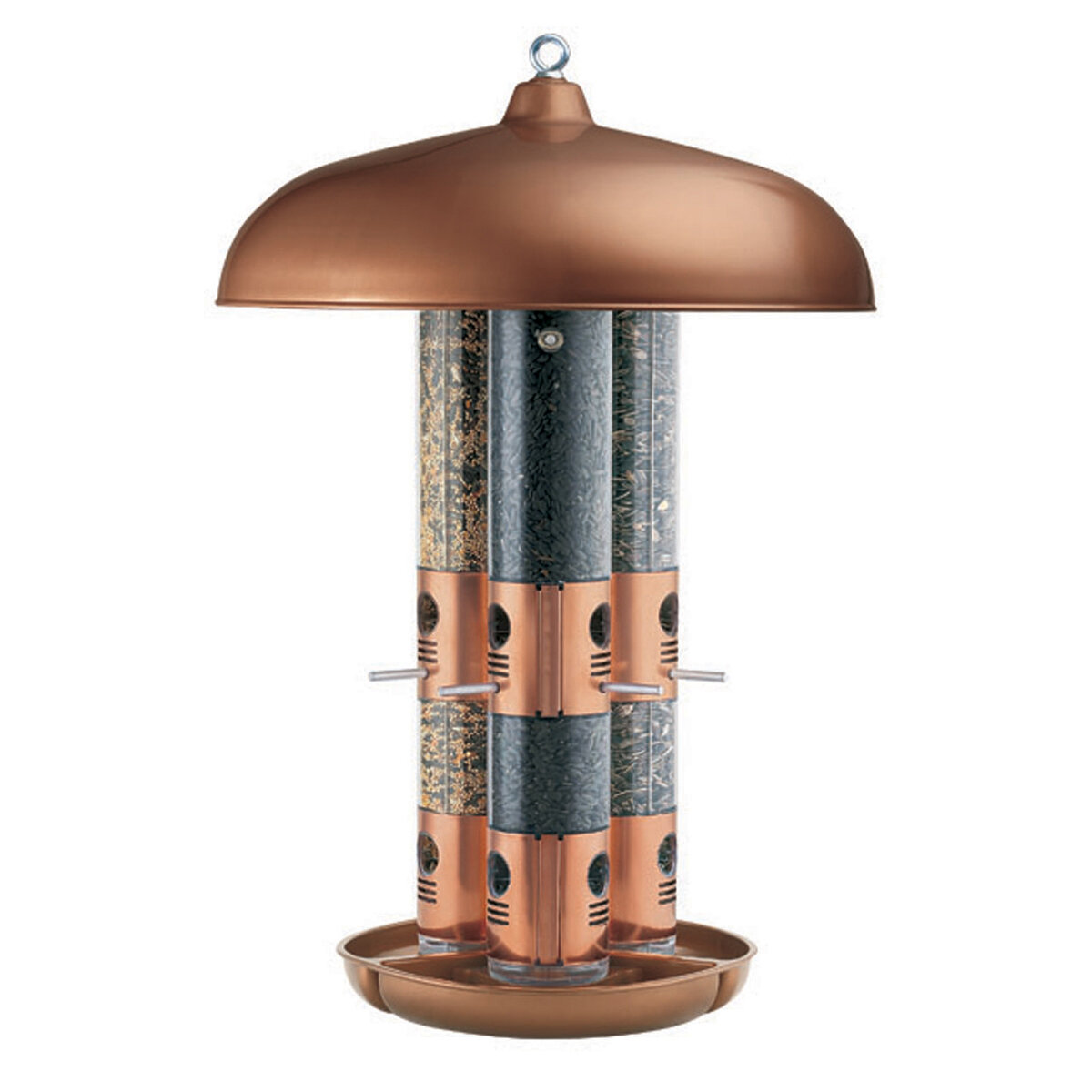 Select-A-Seed Copper Triple Feeder