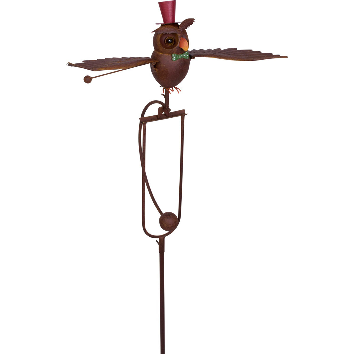 Stake Rocking Elegant Owl