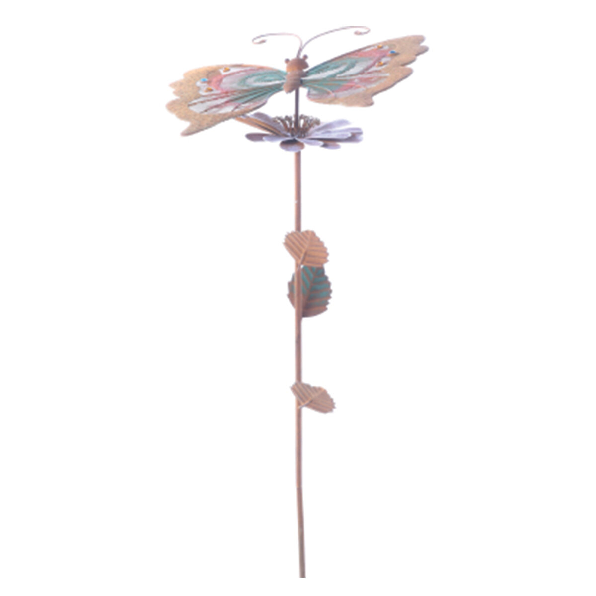 51"H Kinetic Butterfly Stake