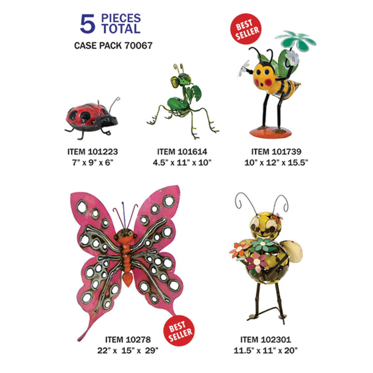 Insects Assorted Package CS (5Pcs)