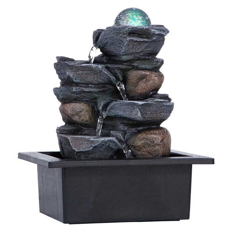 Spinning Orb Calming Meditation Fountain Spinning Orb Calming Meditation Fountain