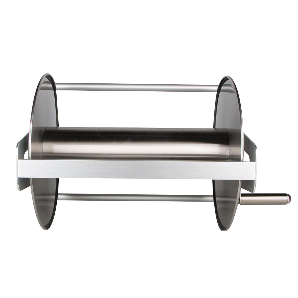 Stainless Steel Garden Hose Wall Mt Reel 5/8"x100'