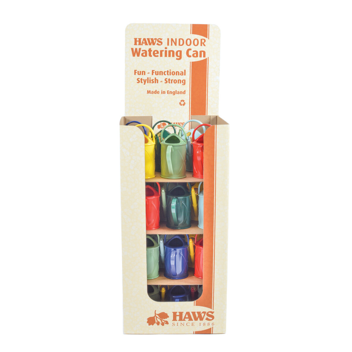 Haws Heritage Indoor Watering Cans Asst Promo Bin
