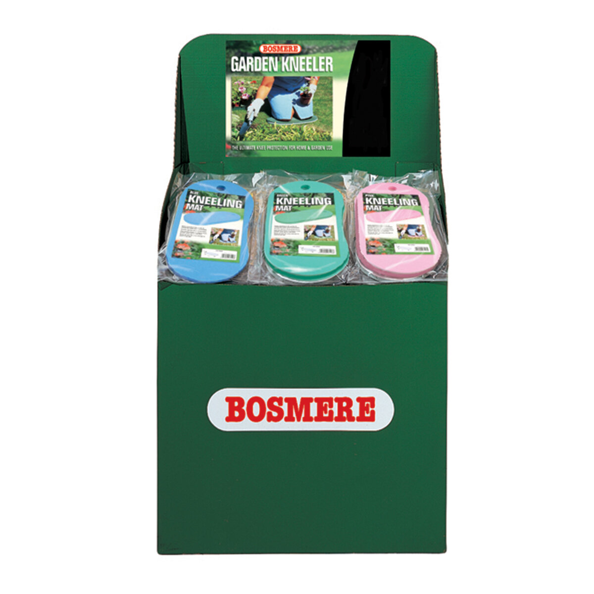 Bosmere Kneeling Mats Asst Promo Bin DS (48Pcs)
