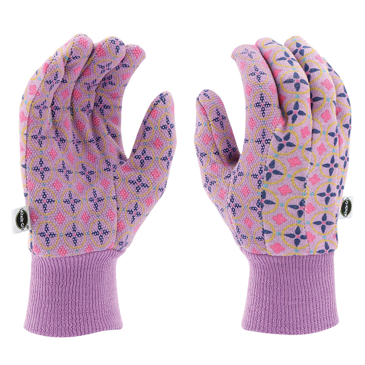 Miracle Gro Printed Jersey Gloves Dot Women M-L