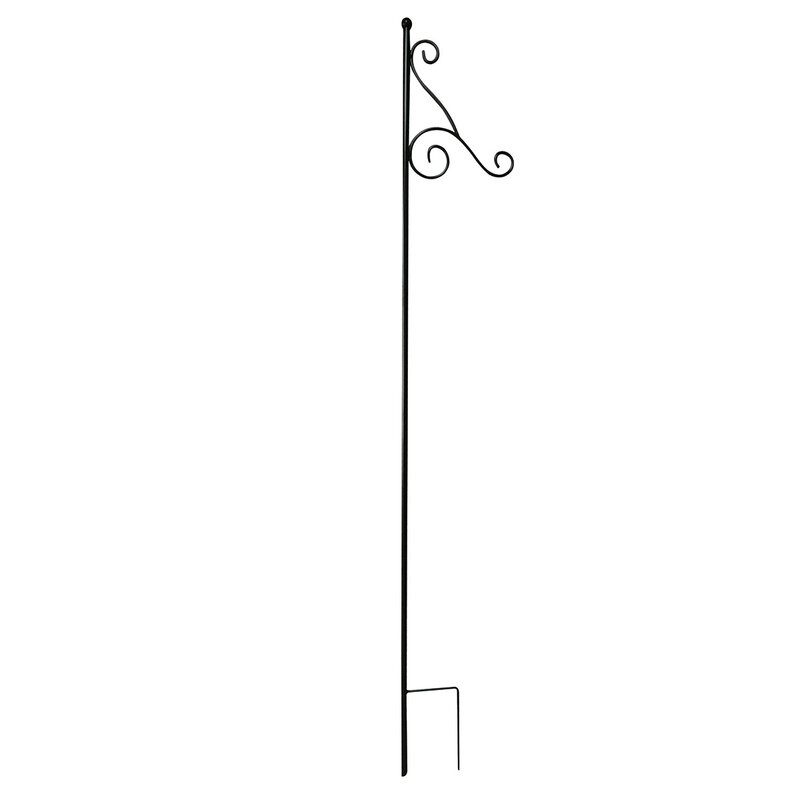 84" Iron Single Shepherd Hook