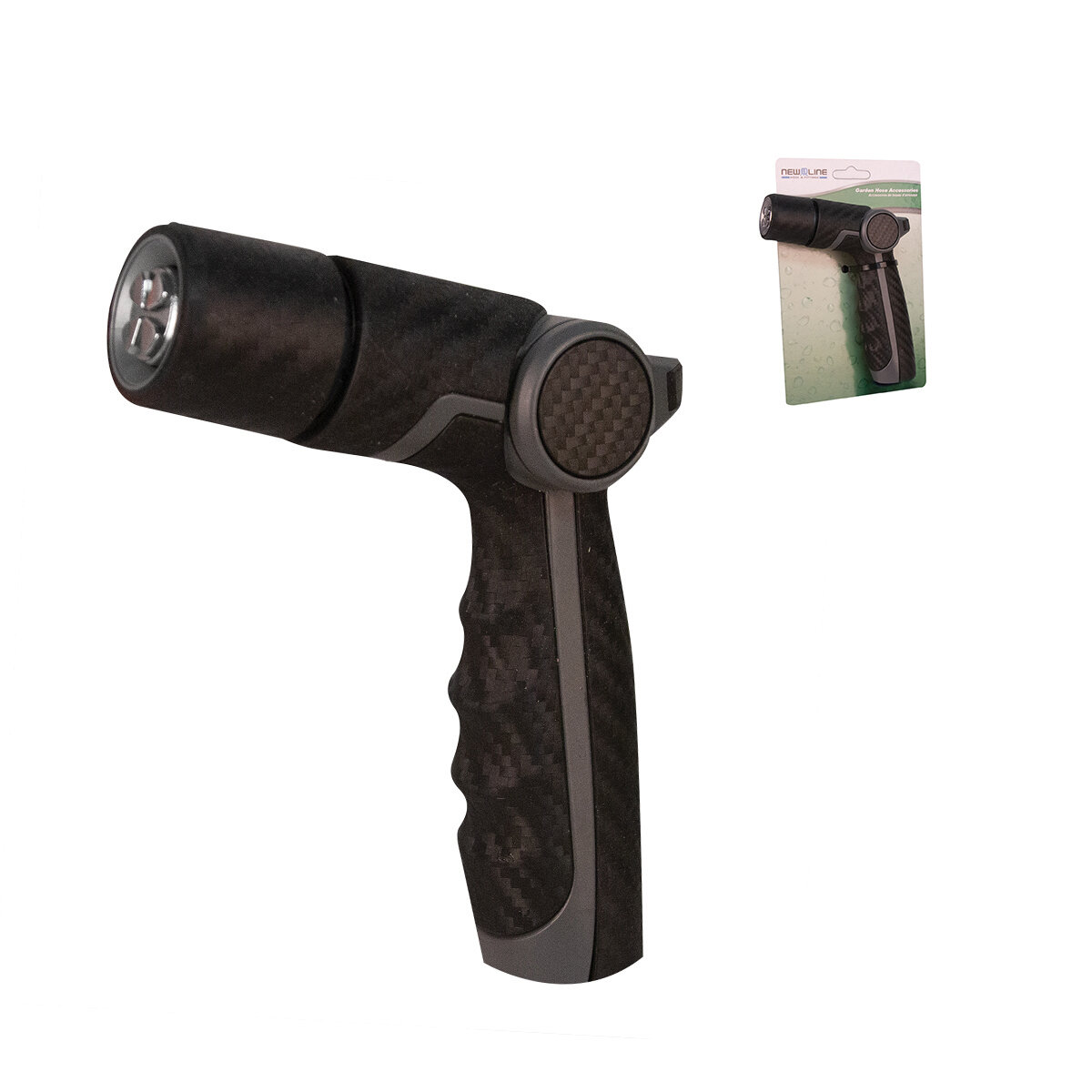 Thumb Control Adjustable Metal Nozzle W/Insulated