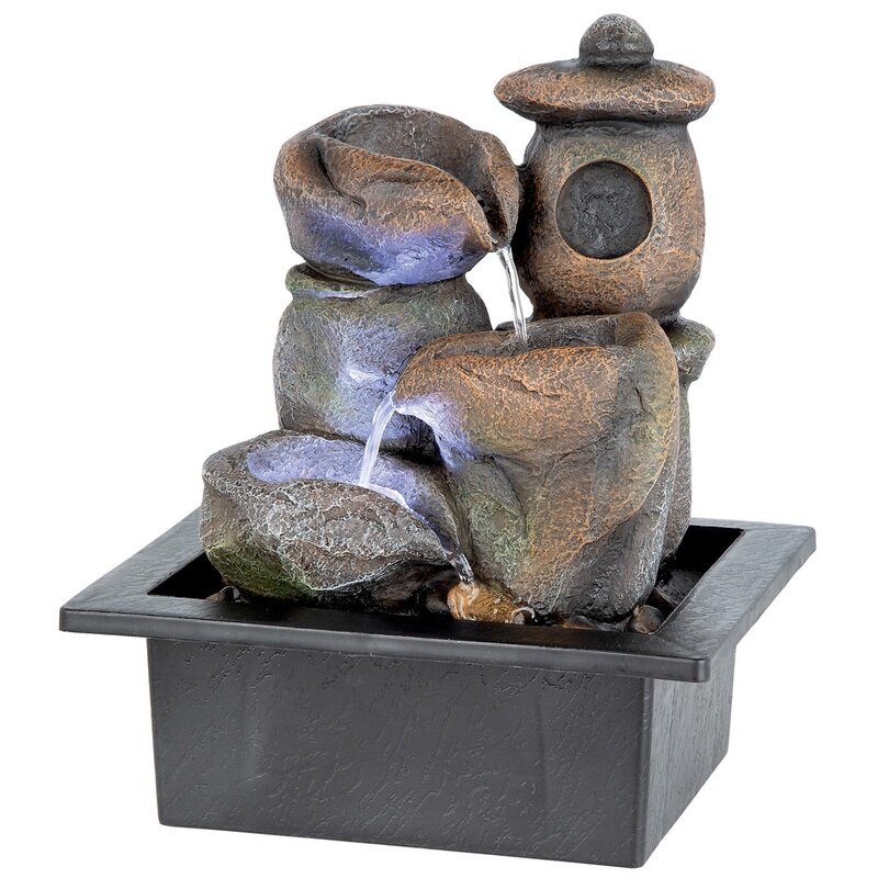 Nishi Japanese Style Tabletop Fountain Nishi Japanese Style Tabletop Fountain