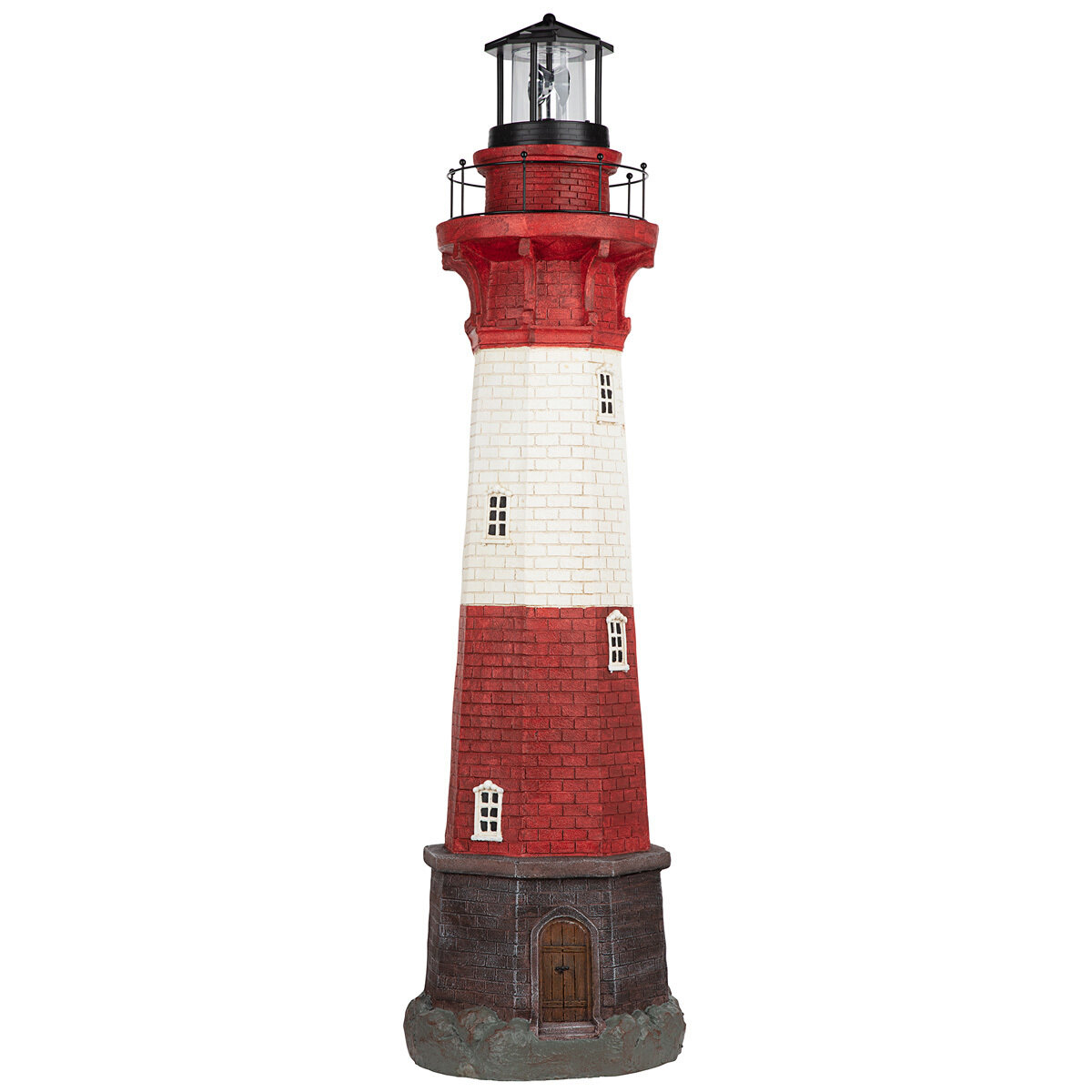 Coastal Shoal Solar Beacon Lighthouse Statue