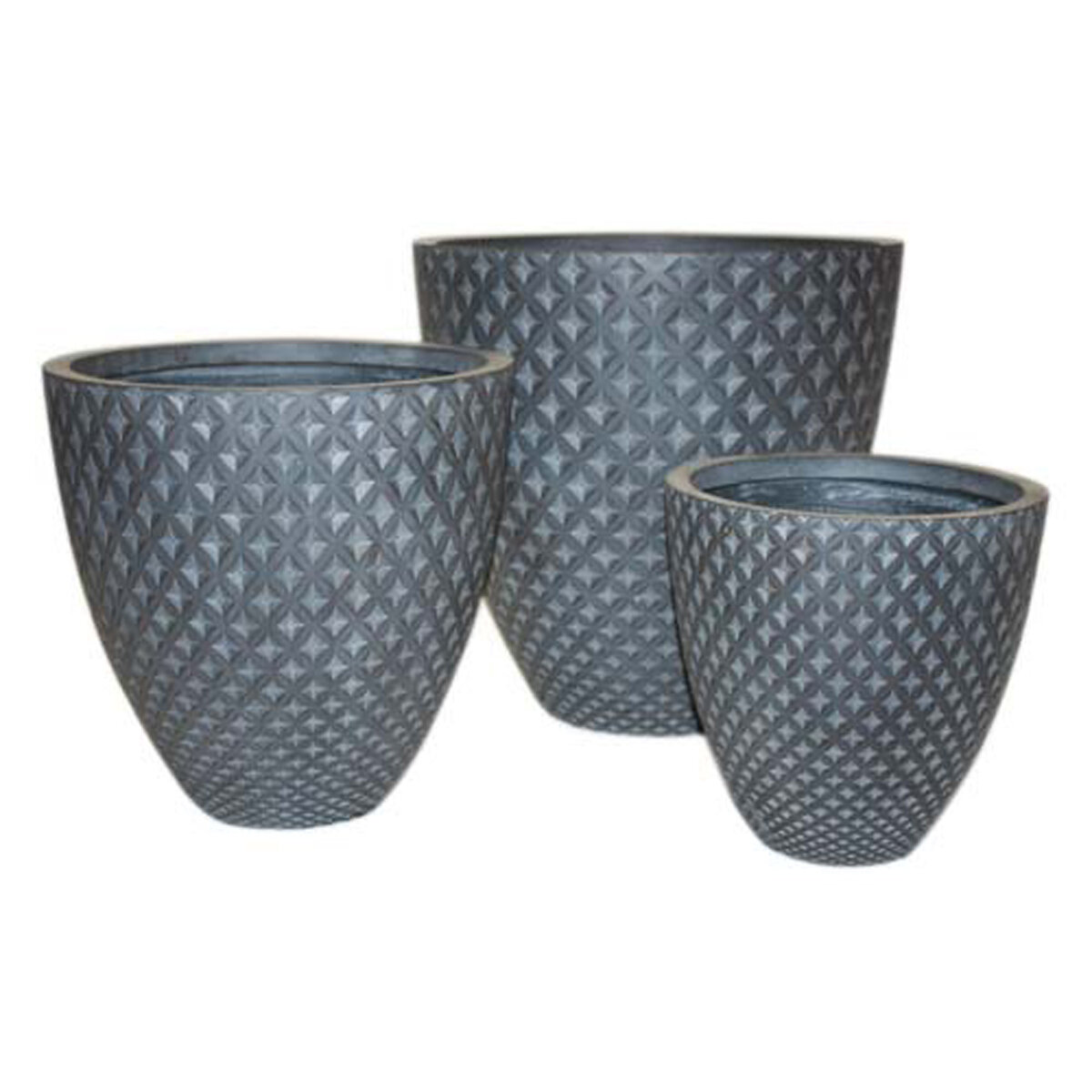 Diamond Planter Set
