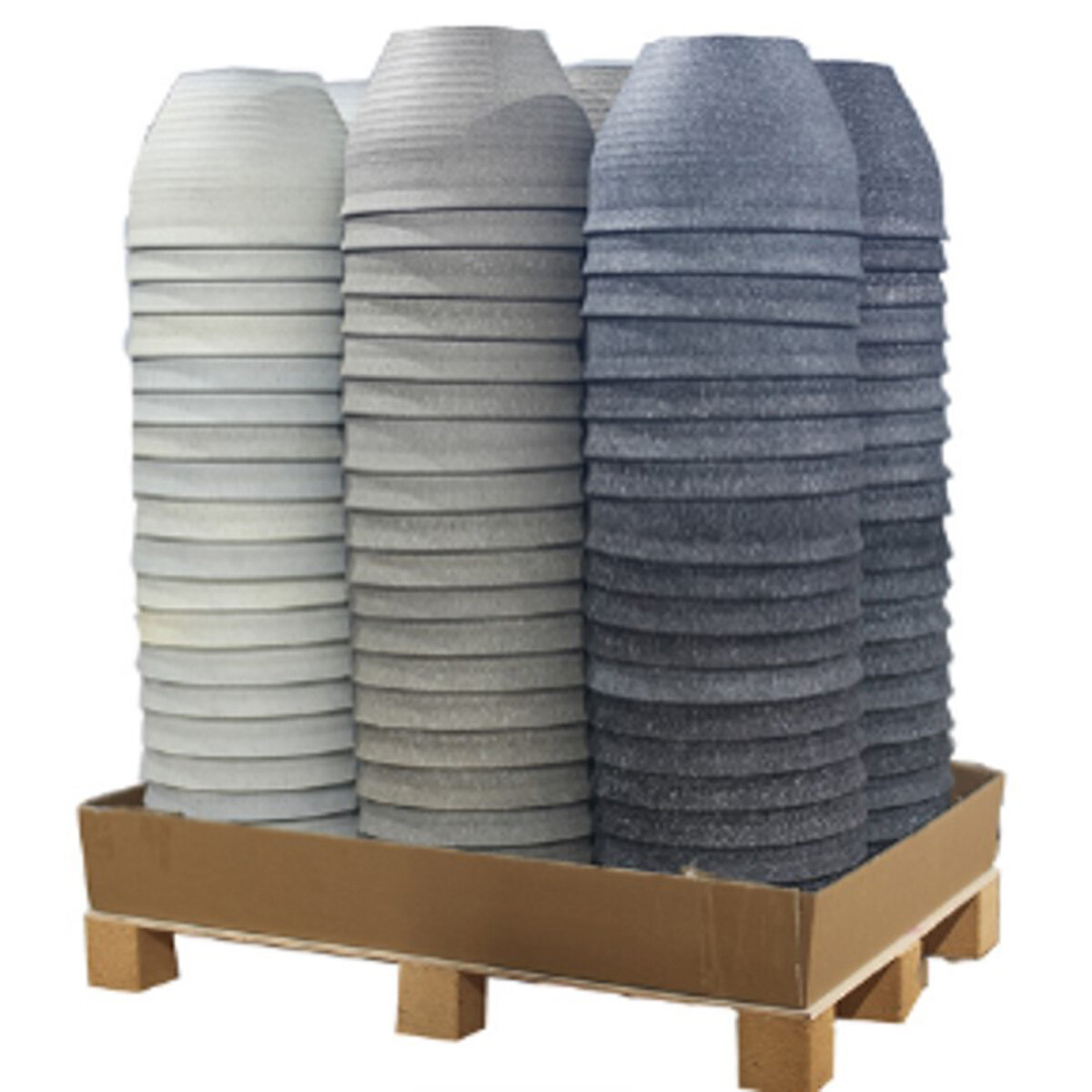 Poly Resin Collection 12" Prairie Stone  (120pcs)