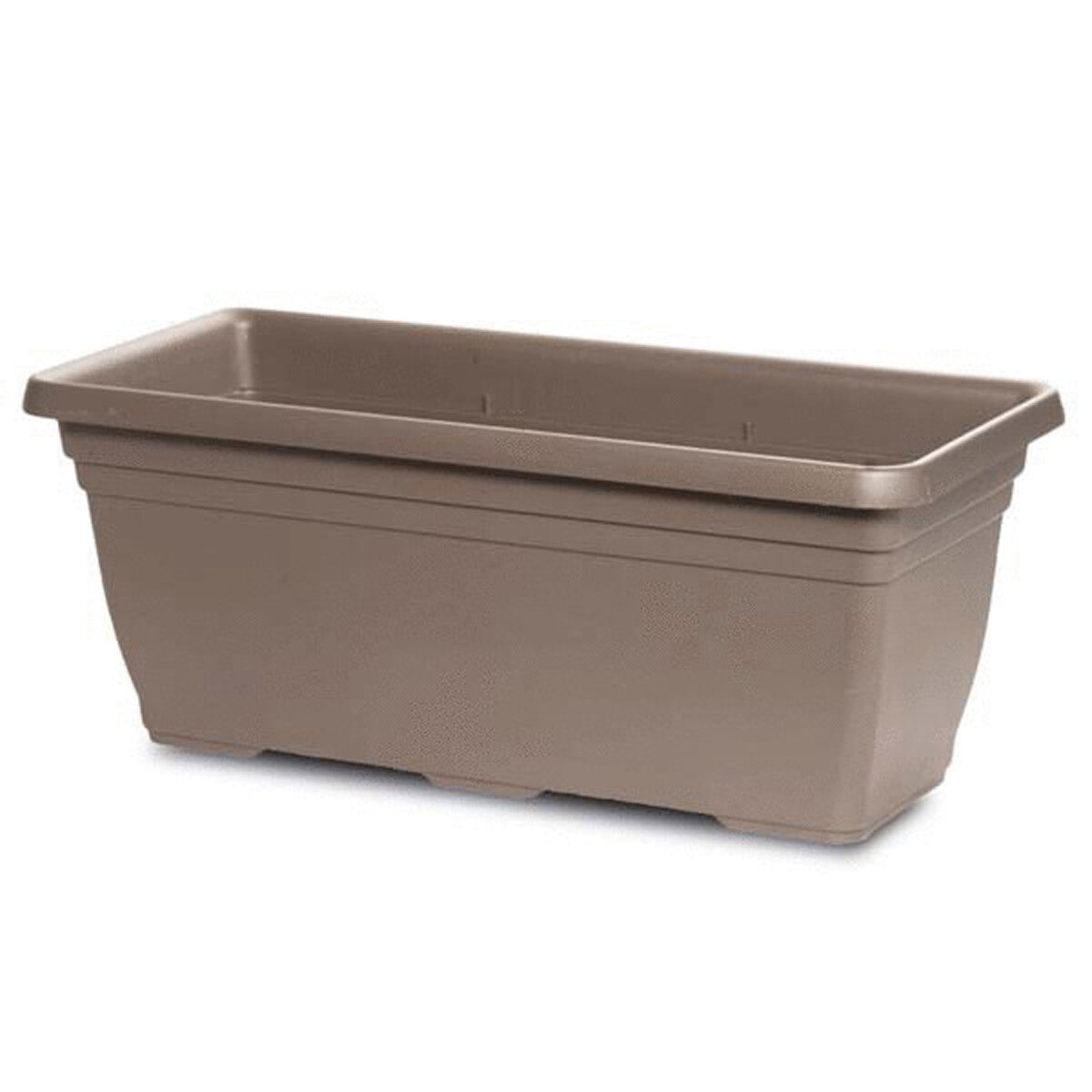 Dylan Rectangular Planter 39X18X16" Cappuccino