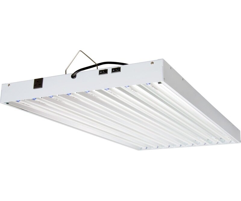 AgroBrite T5 432W 4ft 8-Tube Fixture w/Bulbs, 240V AgroBrite T5 432W 4ft 8-Tube Fixture w/Bulbs, 240V