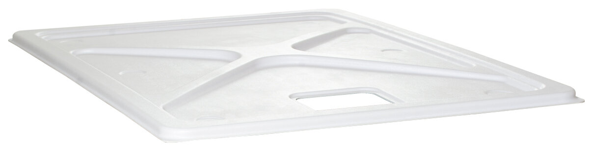 70 Gal Res Cover Premium White