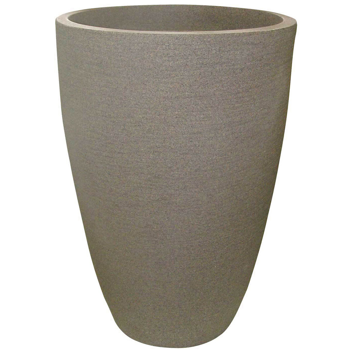 Conic Modern Pot 30cm Stone Plastic