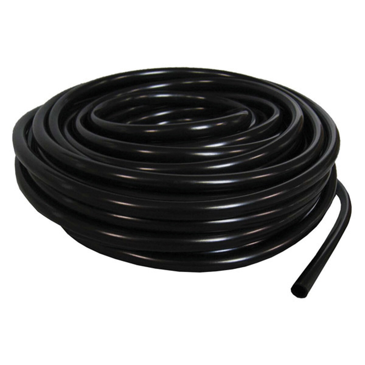 "3/8"" X 20' BLACK VINYL TUBIN