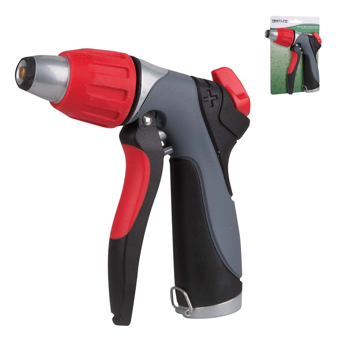 Deluxe Adjustable Ght Nozzle W/ Insulated Grip