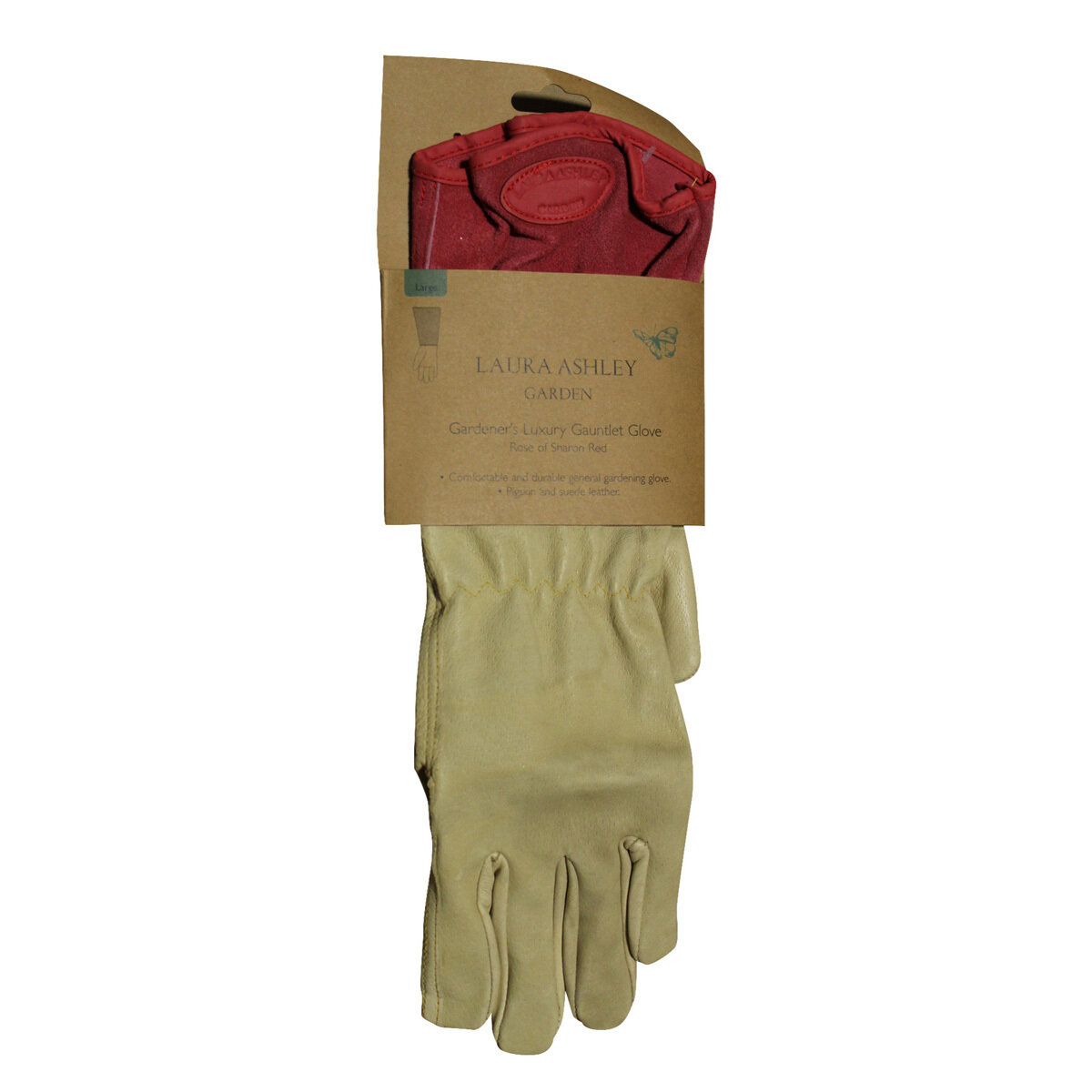 LA Co Gloves  Lux Gaunt Red Lg
