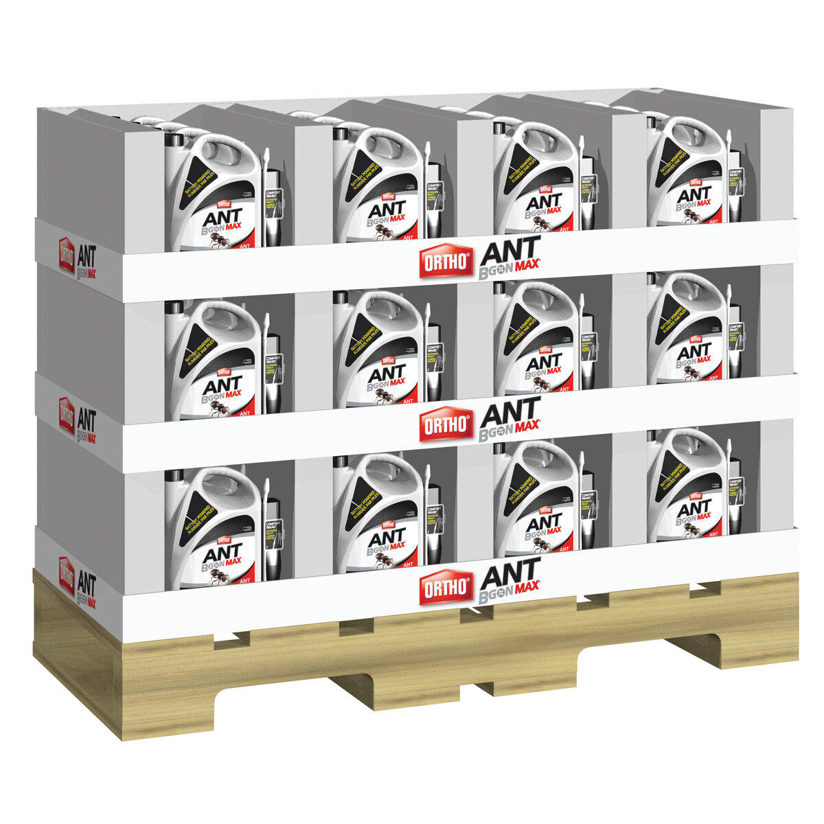 Ortho AntBGon Max Ant  w/Wand RTU 4L DS  (48 pc)