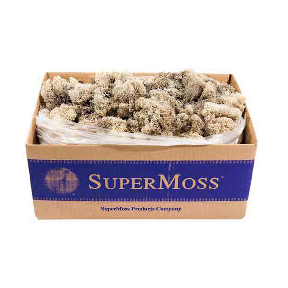 Reindeer Moss Preserved Natural 3lbs Box