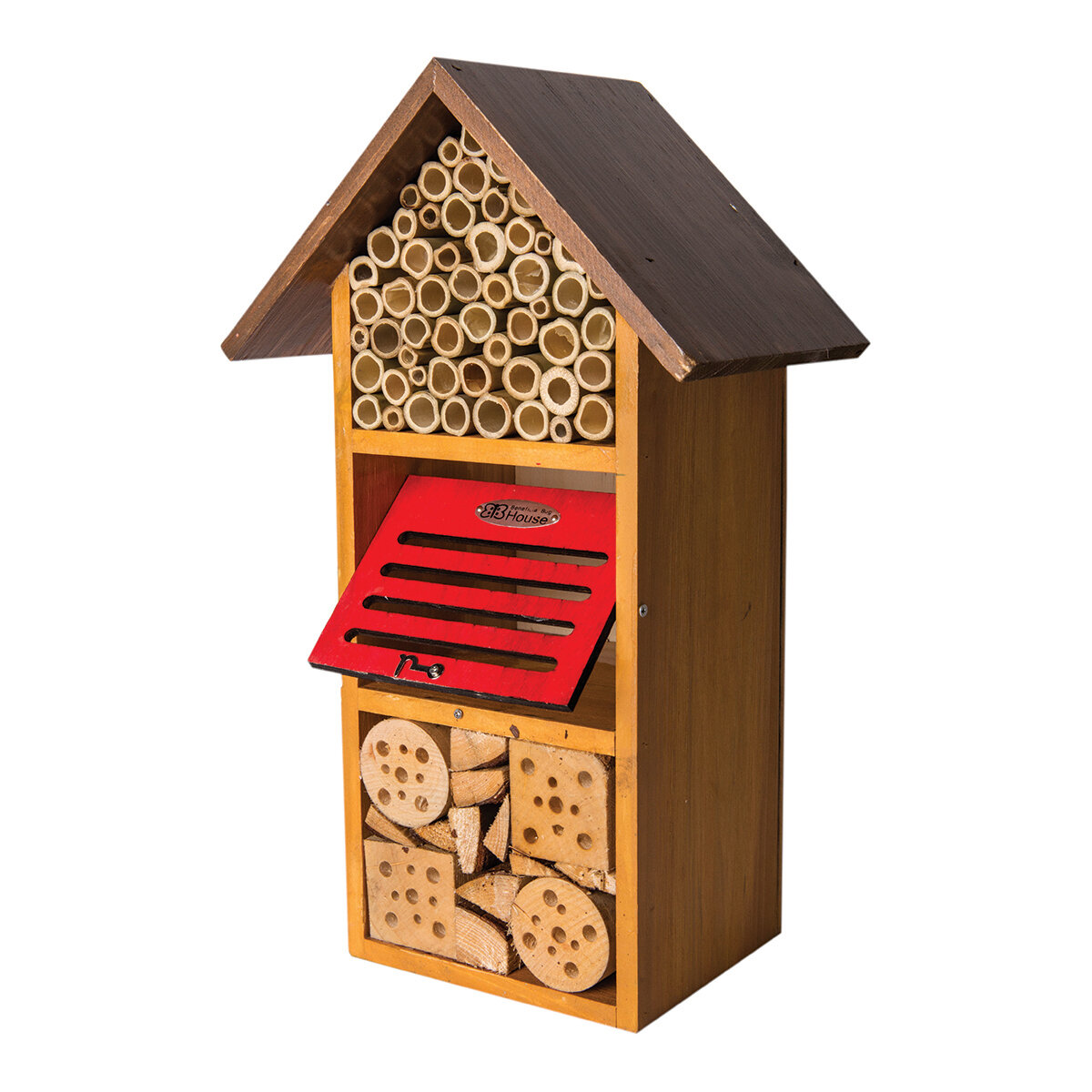 Beneficial Bug Hotel Iris Honey Stain