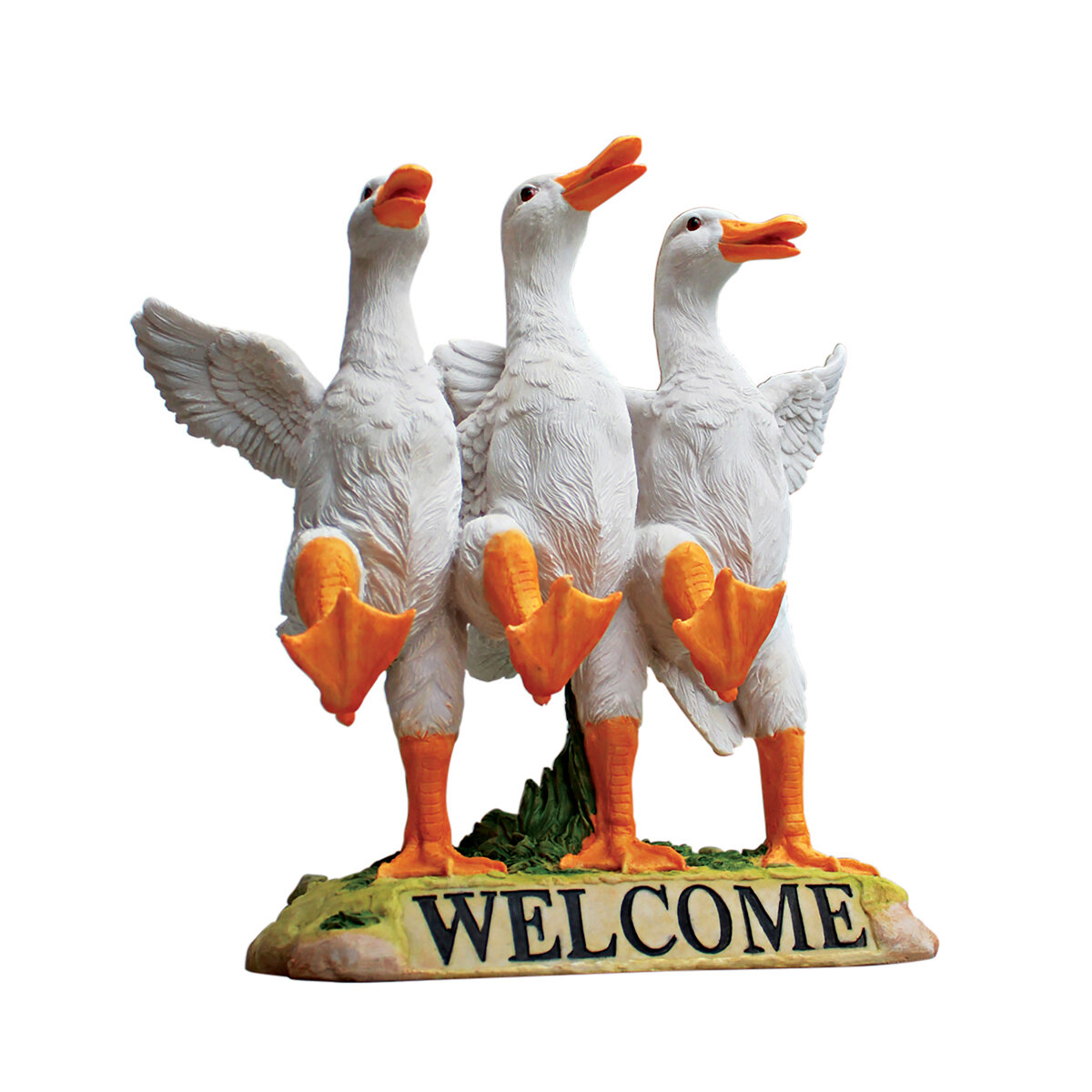 Dt Delightful Dancing Ducks Welcome Sign