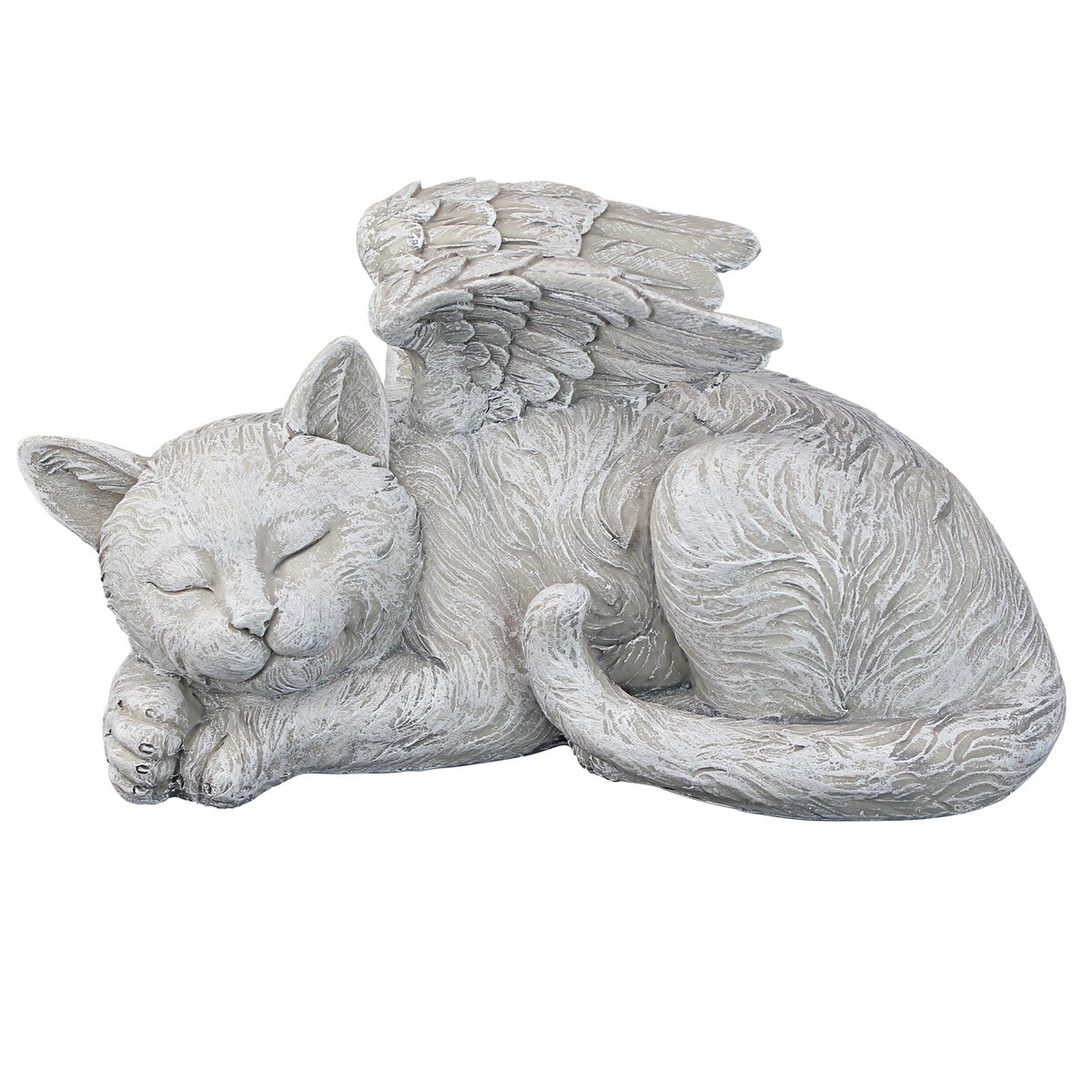 Cat Angel Memorial Statue