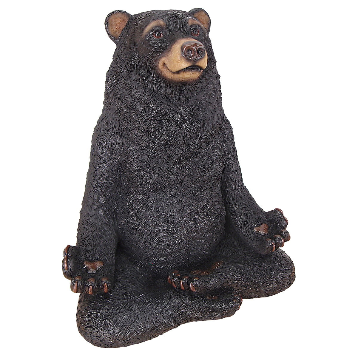 Being One With The Honey Zen Bear Statue