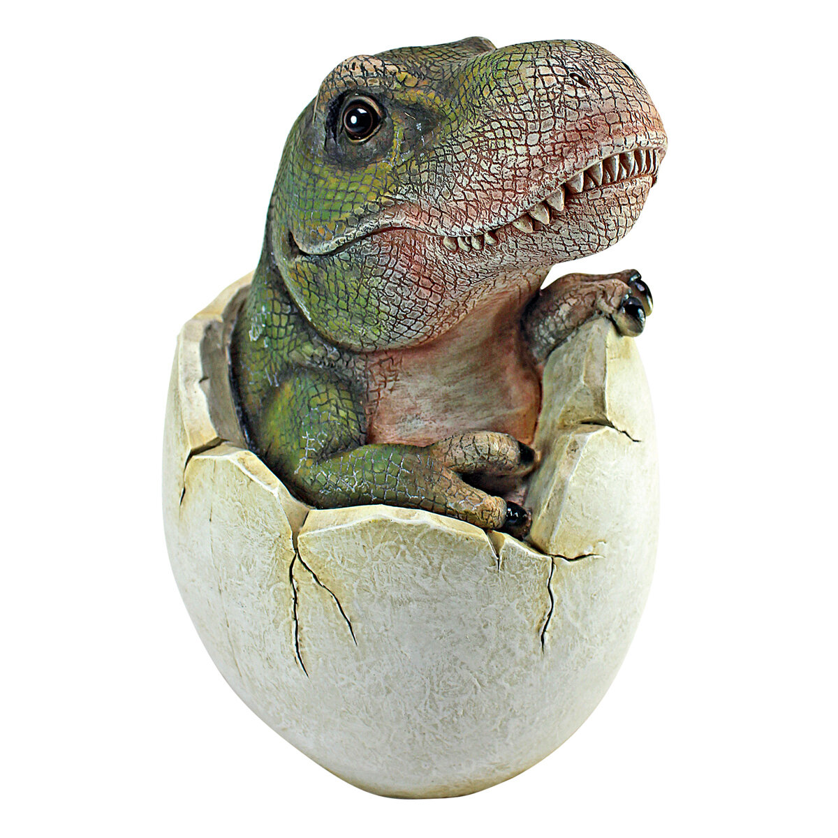 Dt Baby Tyrannosaurus Rex Dino Egg Statue