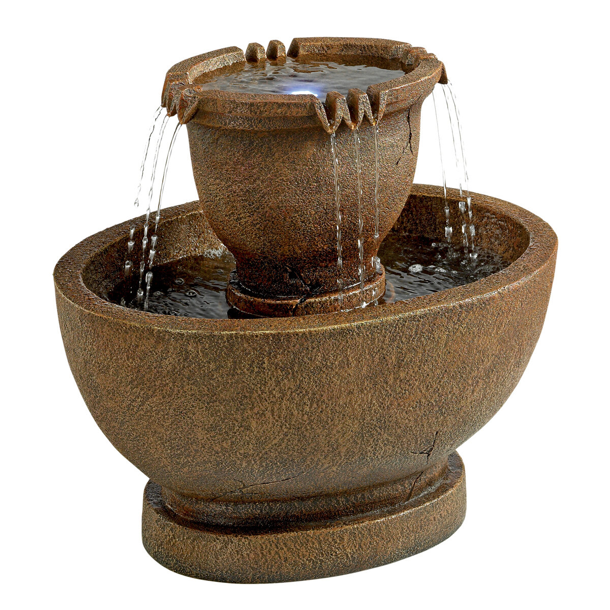 Dt Large Richardson Oval Urns Fountain