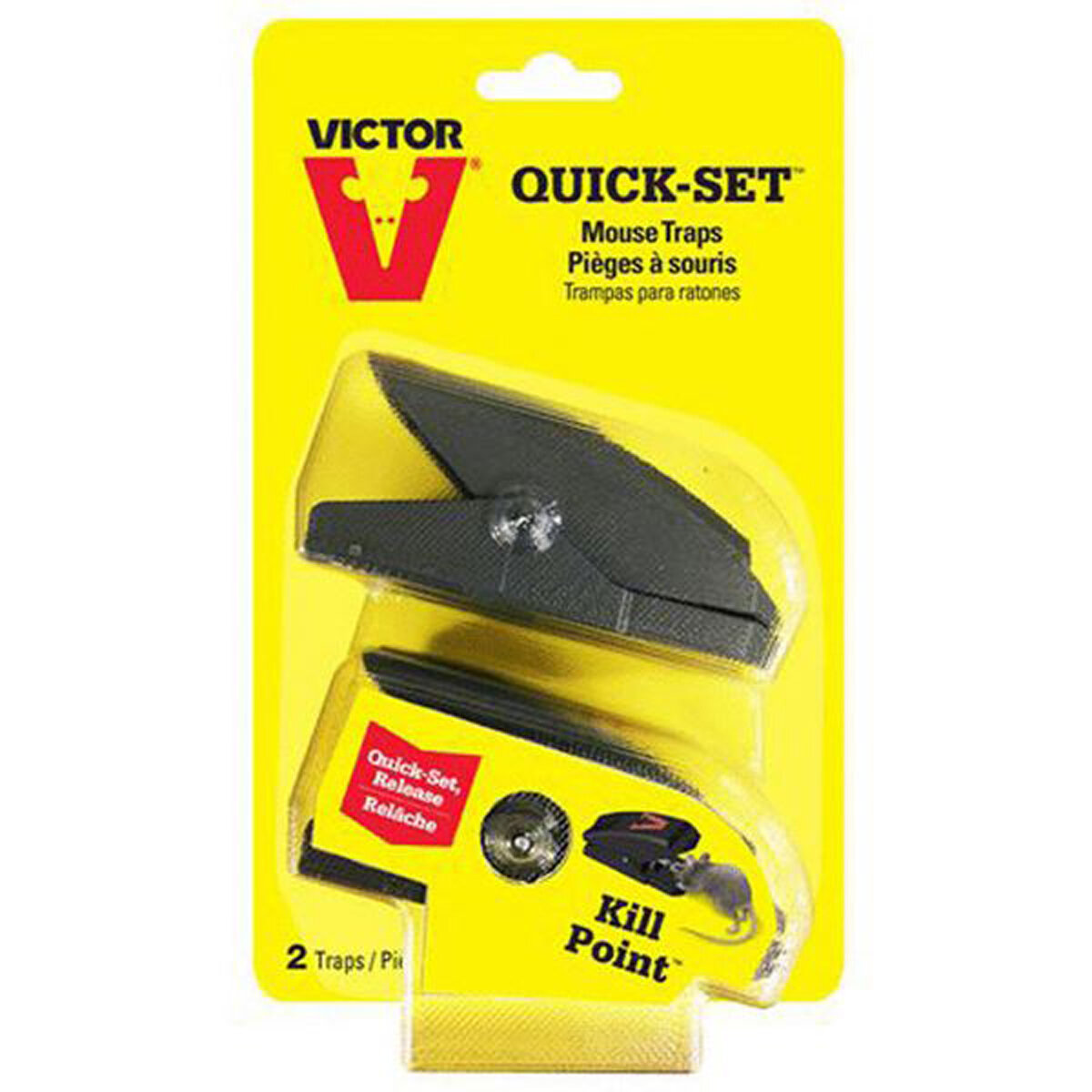 Quick Set Mousetrap (2 Pk)