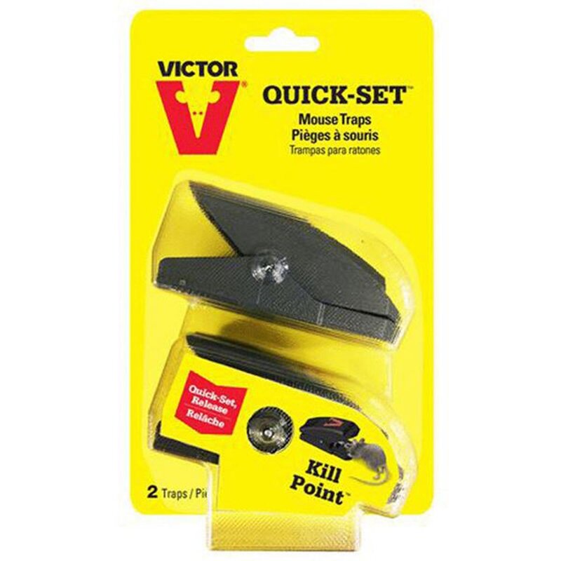 Quick Set Mousetrap (2 Pk)