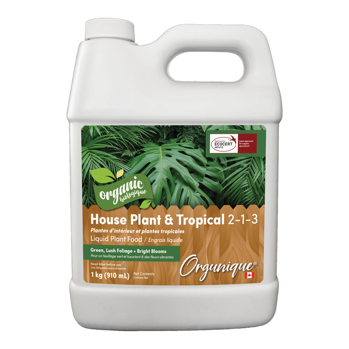 Org House Plant & Tropical 2-1-3  1Kg DS (140Pcs)