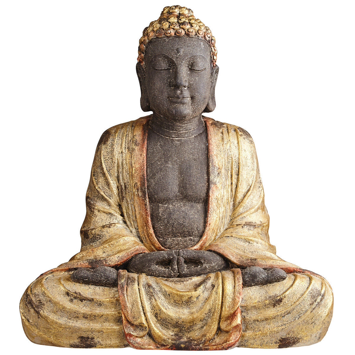 Earth Witness Golden Buddha Statue