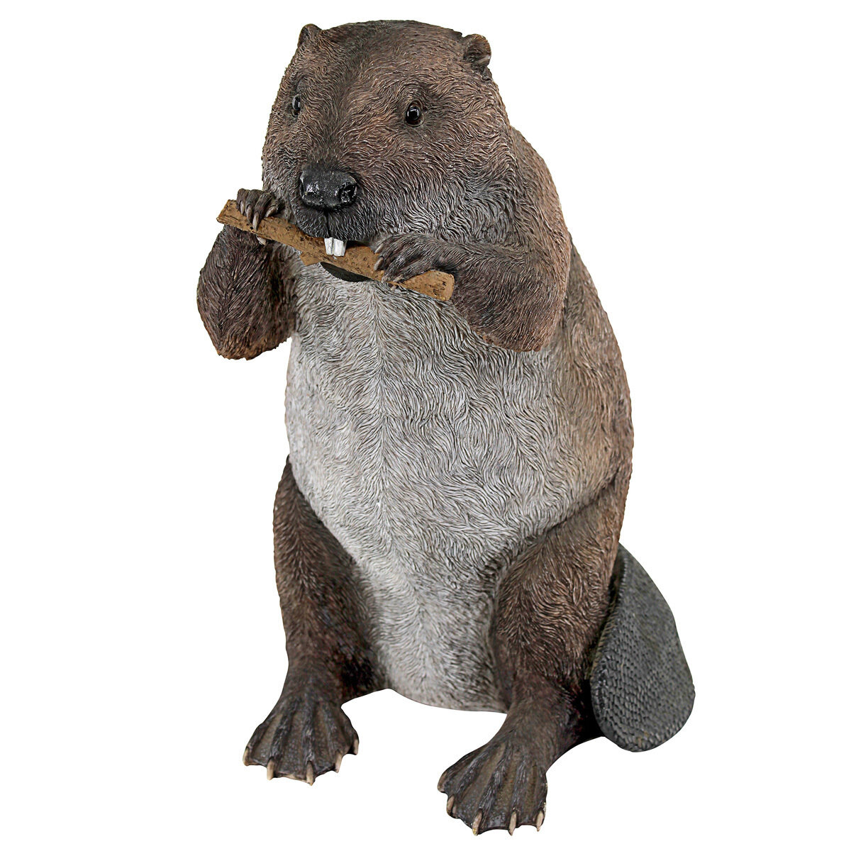 Dam Building Standing Beaver Statue