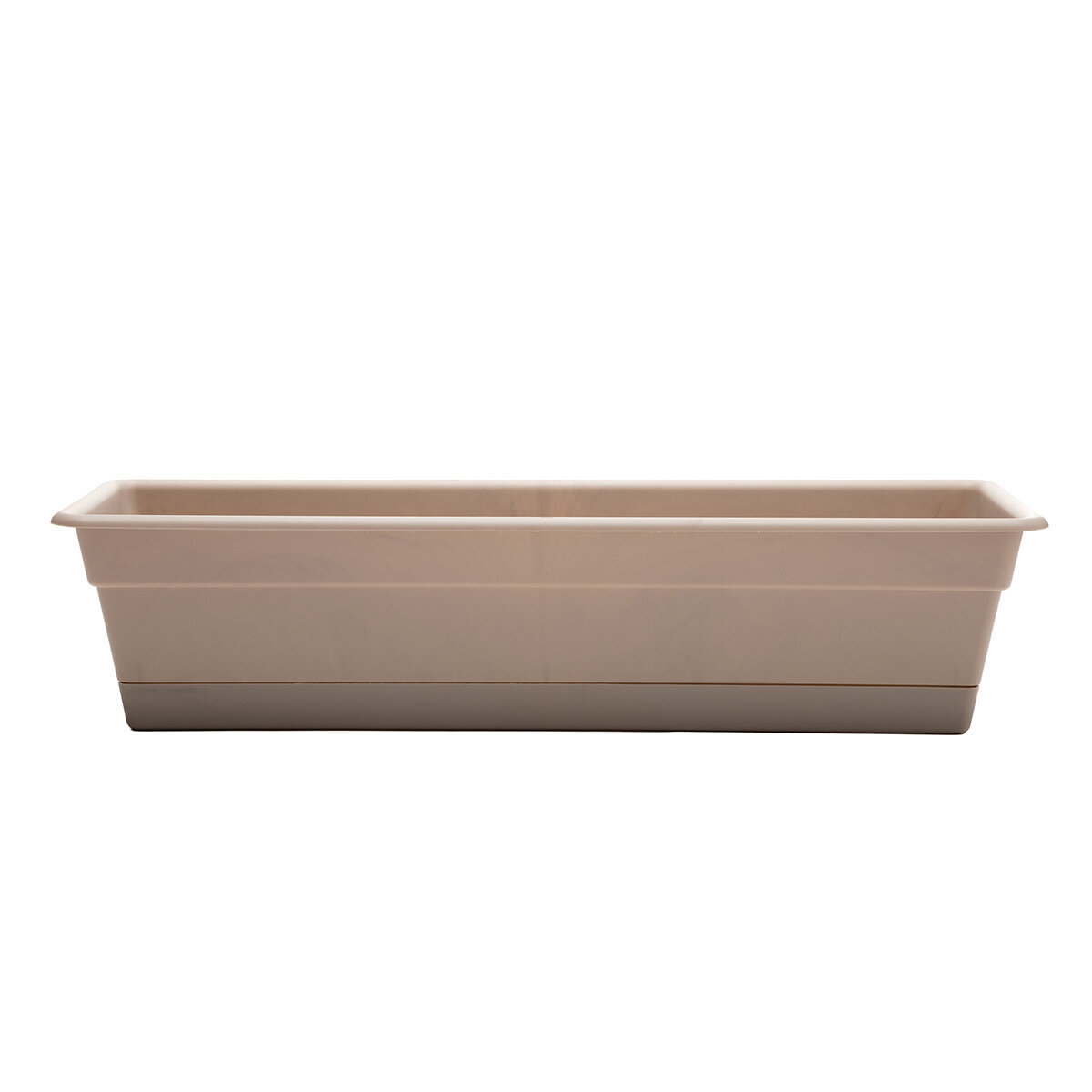 18"  Dura Cotta Window Box Pebble Stone