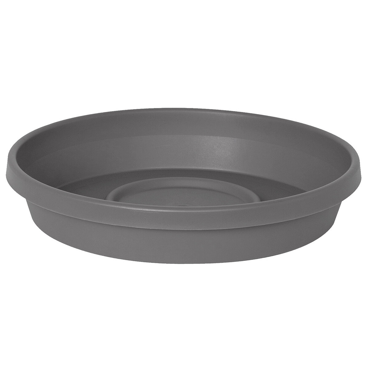 6"  Terra Charcoal Saucer