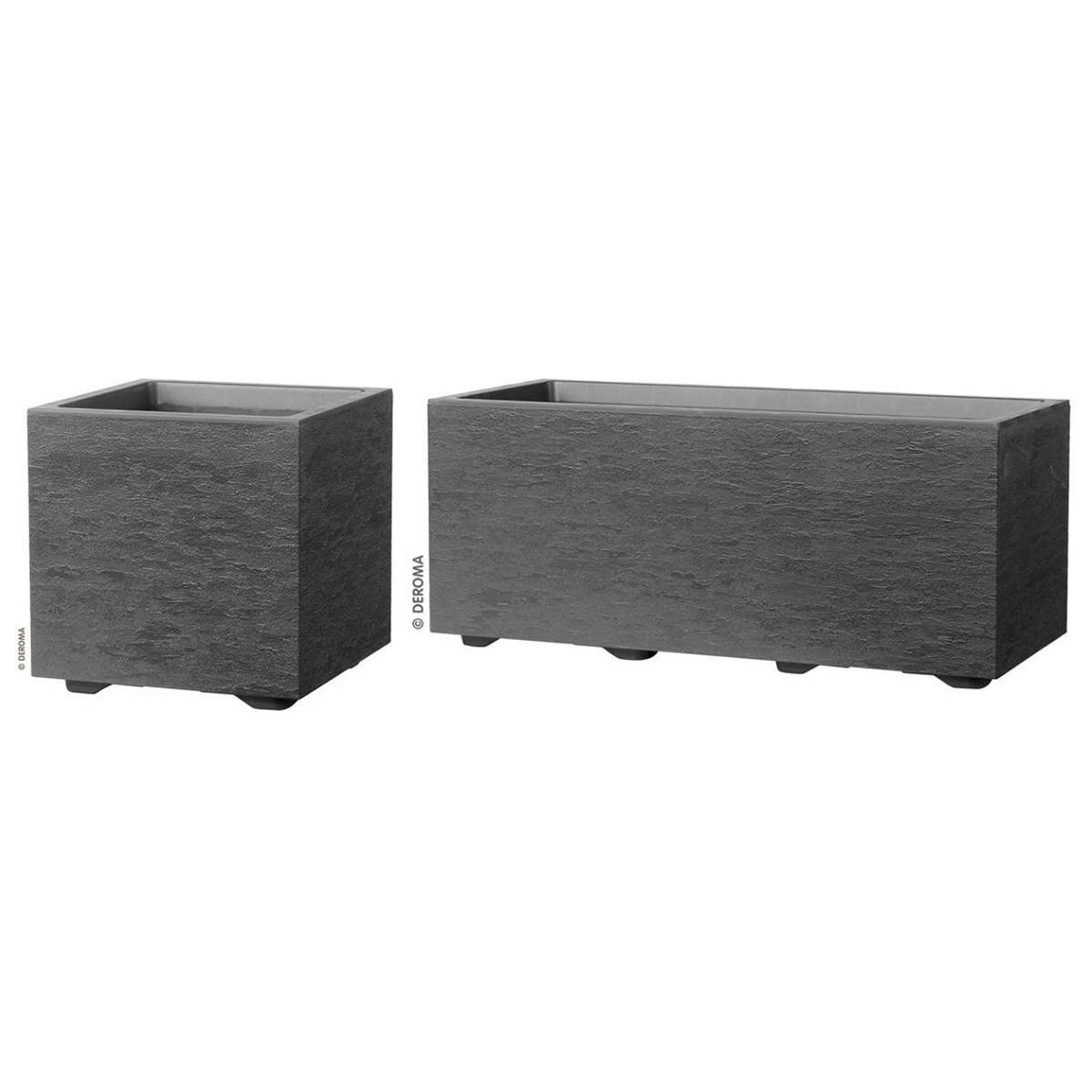Gravity Lg Cube & Rect Charcoal Mix DS ( 21 Pcs)
