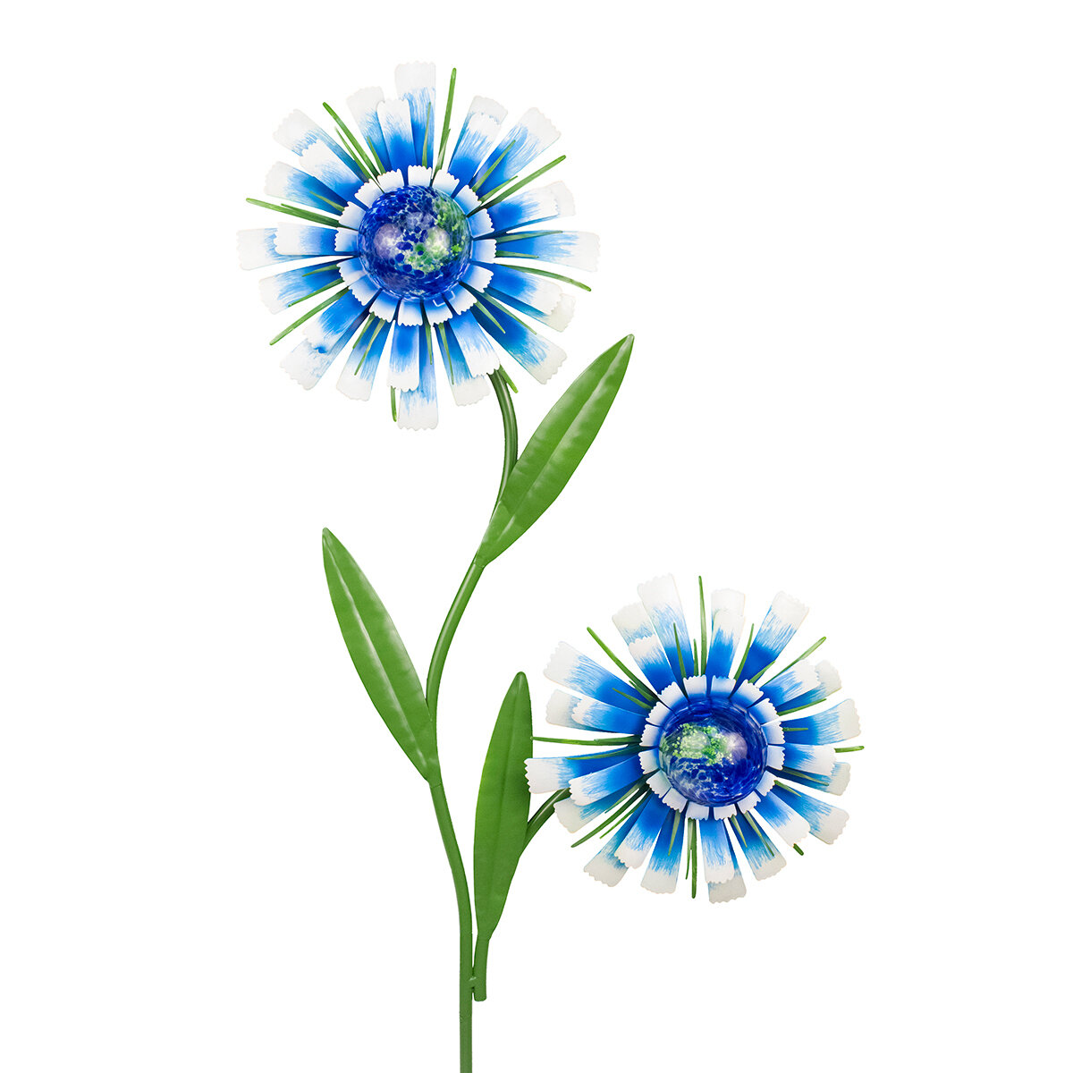 Illuminarie Duet Flower Stake - Blue