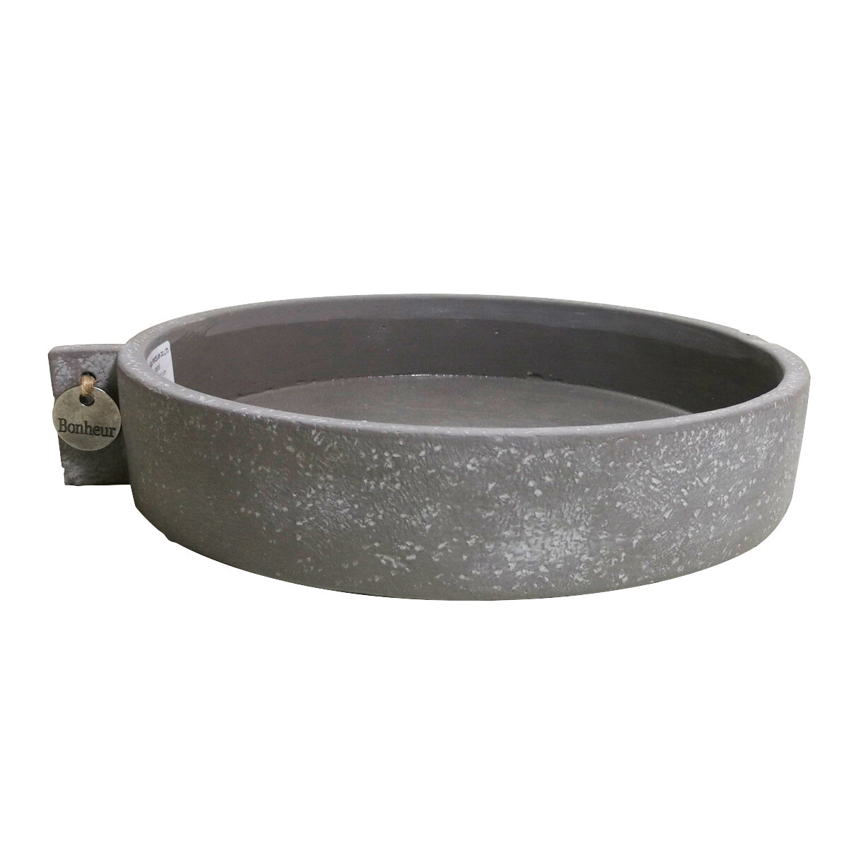 Keystone Cement Low Bowl  28x25.5x5cm