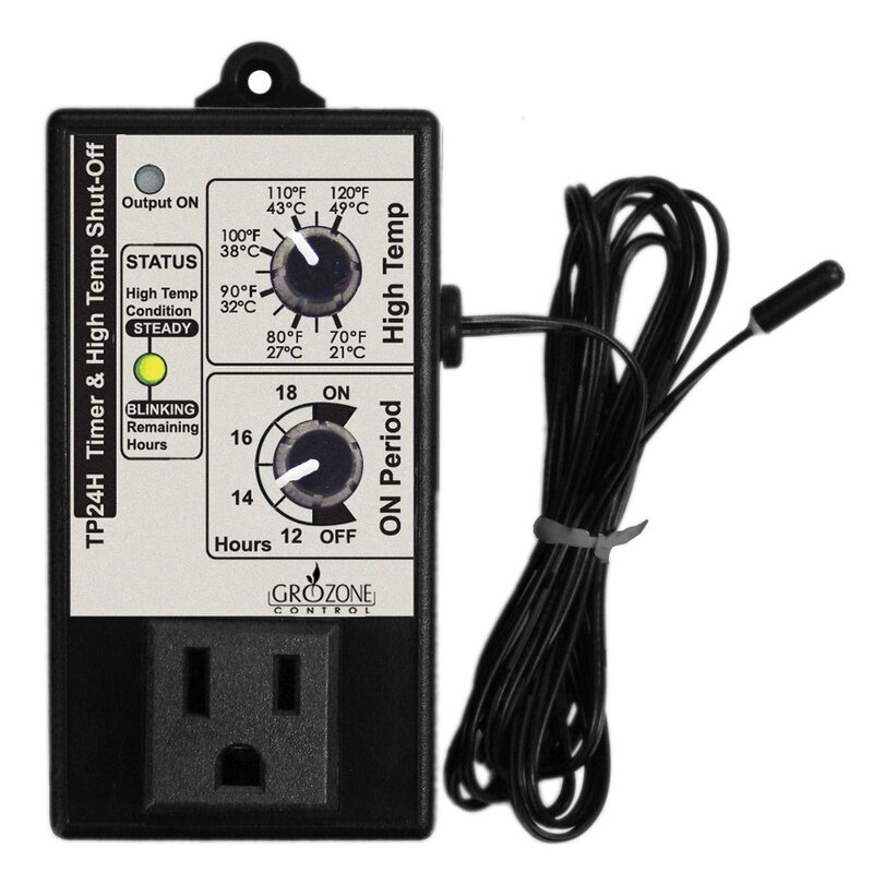 GZ 24H Timer with High Temp Shut-Off GZ 24H Timer with High Temp Shut-Off