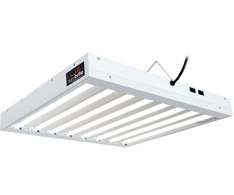 Agrobrite T5 192W 2ft 8-Tube Fixture w/Bulbs Agrobrite T5 192W 2ft 8-Tube Fixture w/Bulbs