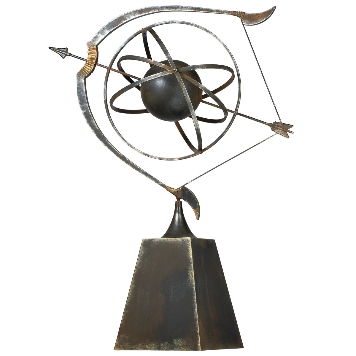 Celestial Metal Garden Armillary Statue