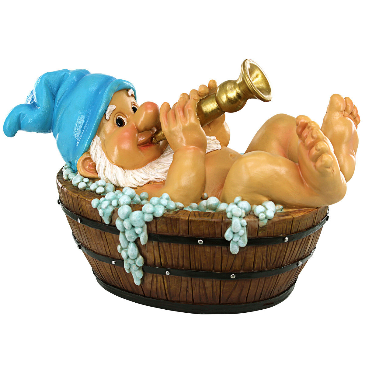 Suds The Squeaky Clean Garden Gnome Satue
