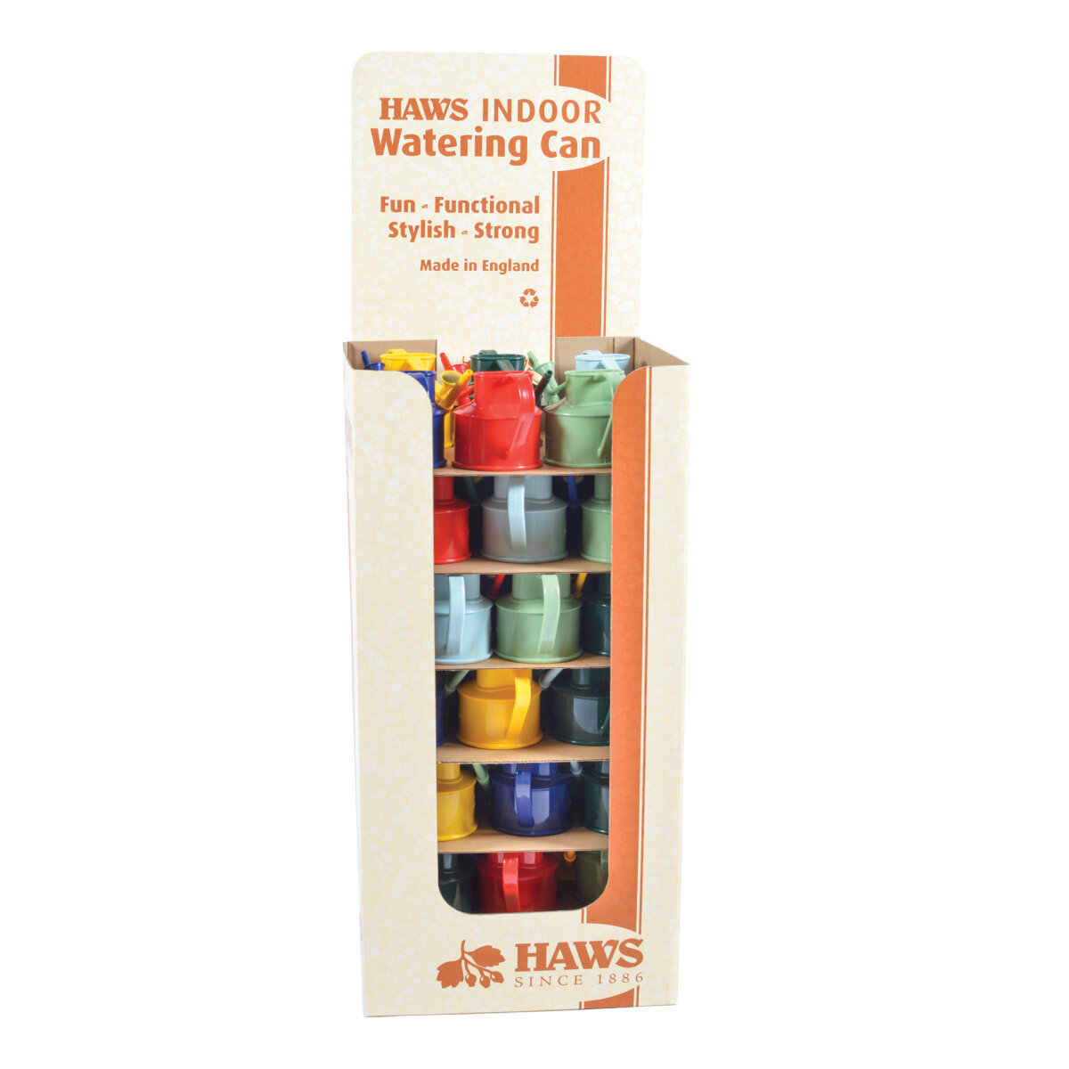 Haws Handy Indoor Watering Cans Asst 0.5L Bin  DS