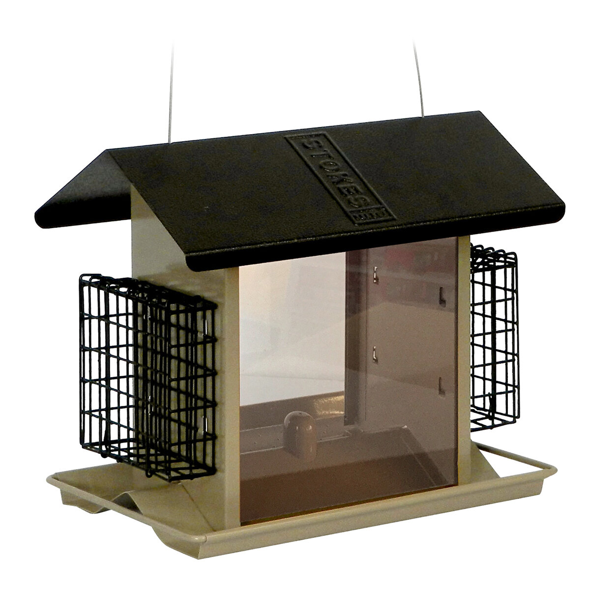 Classic Large Hopper with Suet Holders